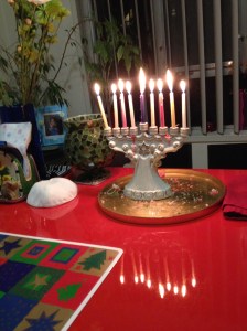 menorah (photo by Wendy Kennar)