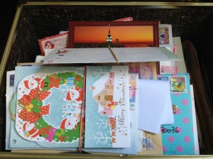 box of letters (photo by Wendy Kennar)