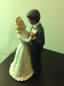 wedding cake topper (photo by Wendy Kennar)