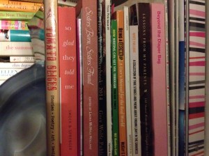 Anthologies (photo by Wendy Kennar)